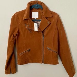 Anthropologie Carmel suede jacket